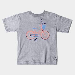 Pedal to My Heart Kids T-Shirt